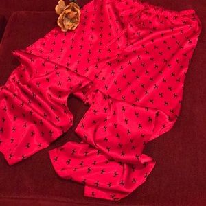 🛍Mix It Pajamas Dog Print Red/Black